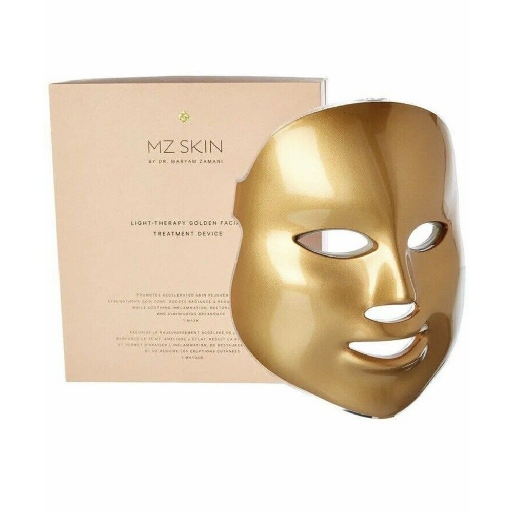 Gold LED Light Mask - Picture 4 of 9
